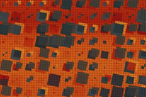 Geometric pattern template. Abstract background with modern futuristic graphi Stock Illustration