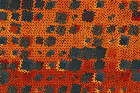 Geometric pattern template. Abstract background with modern futuristic graphi Stock Illustration