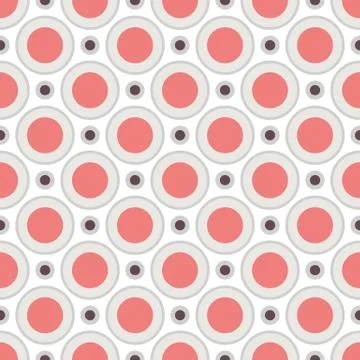 Geometric pattern (tiling). Vector seamless abstract vintage Stock Illustration