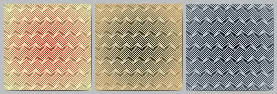 Geometric pattern traditional background with waves lines Stock Illustration