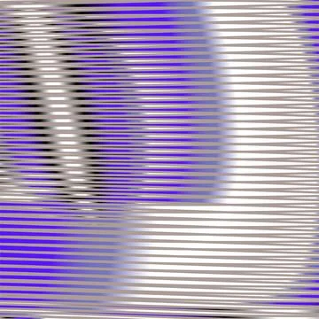 Geometric pattern with trendy optical illusion and linear shapes. Stock Illustration