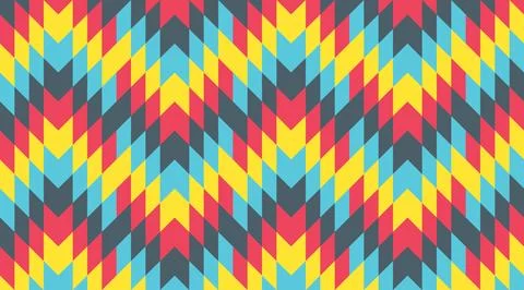 Geometric pattern triangle diamond illustration corporate concept Stock Illustration