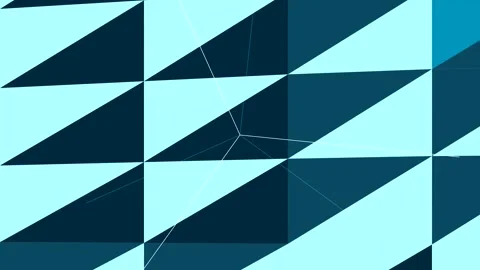 Geometric Pattern with Triangles and Shapes Stock Footage 328205385