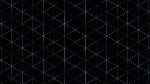 Geometric pattern with triangles on a dark background Stock Footage 338286334