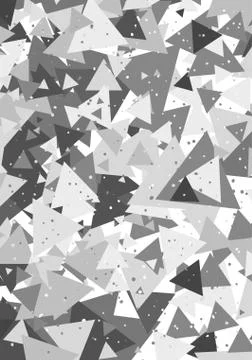 Geometric pattern with triangles. Stock Illustration