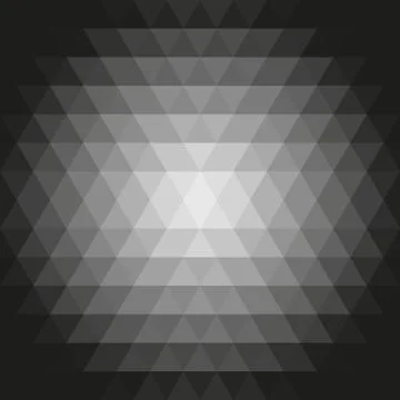 Geometric  Pattern With Triangles 스톡 일러스트