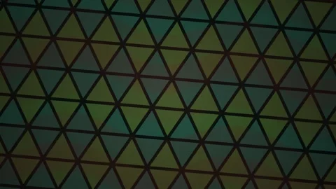 Geometric Pattern of Triangles Mosaic. Stock Footage 334522800