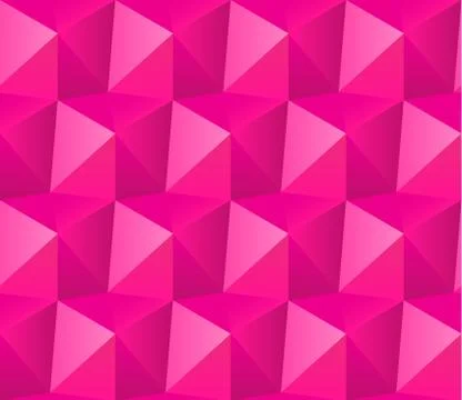 Geometric pattern of triangles. Pink Illustrazione stock