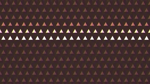 Geometric pattern with triangles in rows on a dark Stock Footage 339322838