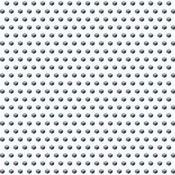 Geometric pattern of uniform hexagonal tiles in monochrome for modern desig.. Stock Illustration