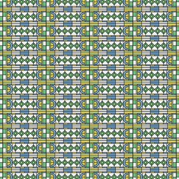 Geometric pattern vector abstract design Stock Illustration