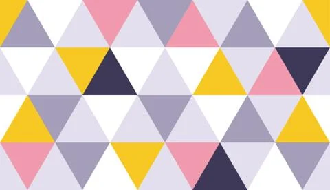 Geometric pattern vector abstract triangles design 스톡 일러스트