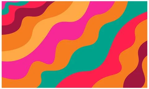 Geometric pattern vector background with Scandinavian abstract Stock Illustration