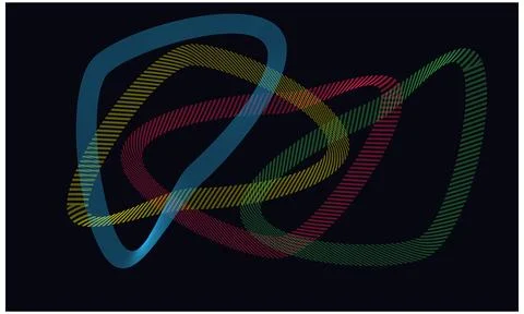 Geometric pattern vector background with Scandinavian abstract Illustrazione stock