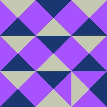 Geometric Pattern Violet Design Stock Illustration