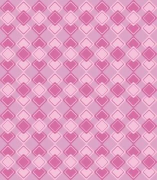 Geometric pattern with violet rhombus on violet background Stock Illustration
