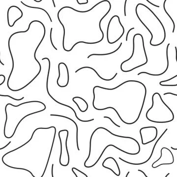 Geometric pattern with wavy stripes. Stock Illustration