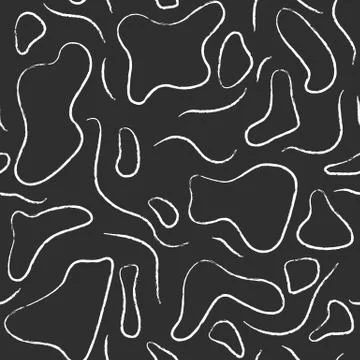 Geometric pattern with wavy stripes. Stock Illustration