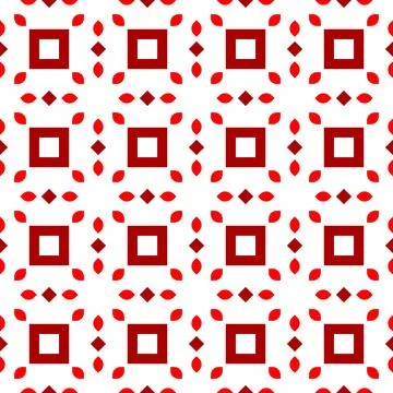 Geometric pattern on white backdrop Foto stock