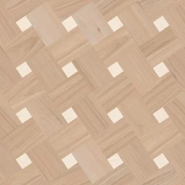 Geometric pattern wooden floor and wall mosaic decor tile. Stock Photos