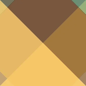 Geometric pattern with yellow, brown, and green hues Stock Illustration