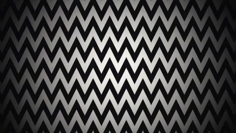Geometric pattern with zigzag lines in black and gray Stock Footage 337950204