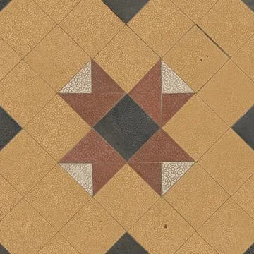 Geometric Patterned Mosaic Floor Tile Pattern Background Photos