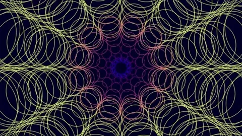 Geometric patterns and vibrant Stock-Footage 339373201