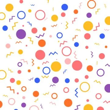 Geometric Patterns Background Stock Illustration