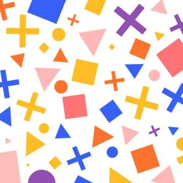 Geometric Patterns Background Stock Illustration