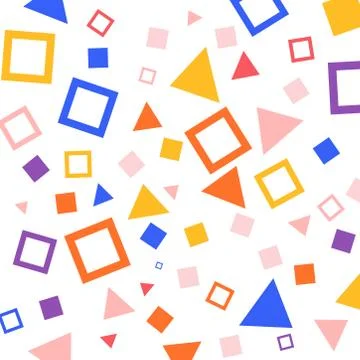 Geometric Patterns Background Stock Illustration