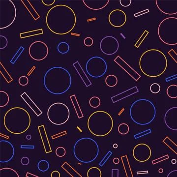 Geometric Patterns Background Stock Illustration