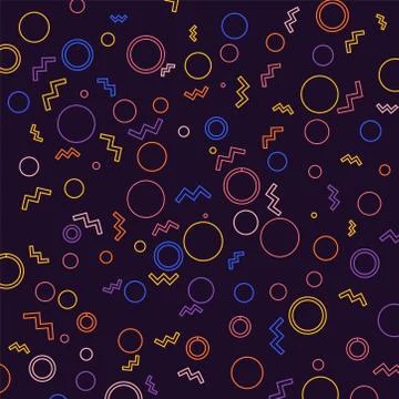 Geometric Patterns Background Stock Illustration