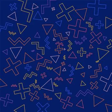 Geometric Patterns Background Stock Illustration