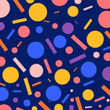 Geometric Patterns Background Stock Illustration