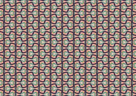 Geometric patterns for backgrounds, text frame designs, fabric patterns. Stock Illustration