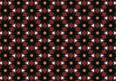 Geometric patterns for backgrounds, text frame designs, fabric patterns. Stock Illustration