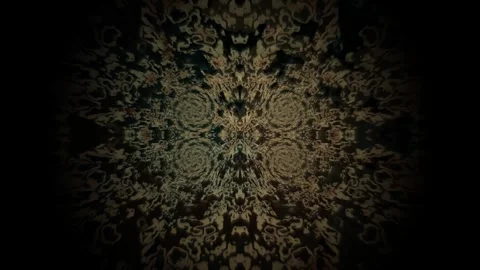 Geometric patterns with dark background and flowing shapes Stock Footage 339967026