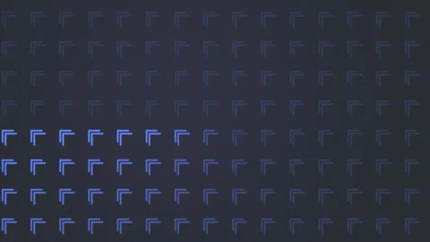 Geometric patterns on a dark background create visual Stock Footage 339372989