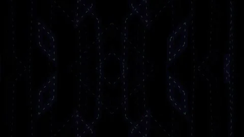 Geometric Patterns on Dark Backgrounds. Stock Footage 334677935