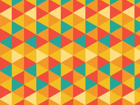 Geometric Patterns Design Colorful Background Vector Stock Illustration
