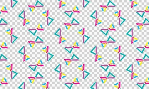 Geometric patterns, icons, and the infinity symbol . 스톡 일러스트