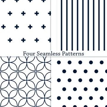 The geometric patterns Stock Illustration