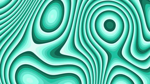 Geometric Patterns of Marble: Loop Background Video in Green Stock Footage 332529899