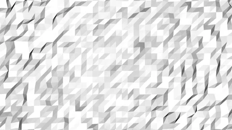 Geometric patterns. Motion background of shifting pure bright white grey Stock Footage 119697224
