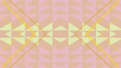 Geometric Patterns with Pastel Colors and Shapes. Video stock 330131042