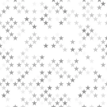 Geometric pentagram star pattern background - repeating illustration Stock Illustration