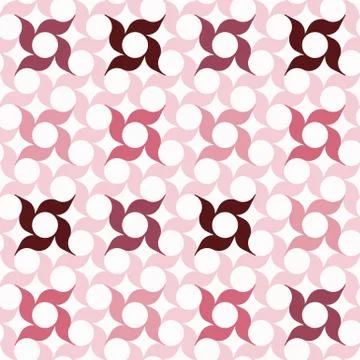 Geometric Pinwheel Pattern Stock Illustration