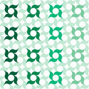 Geometric Pinwheel Pattern Stock Illustration