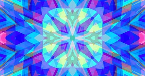 Geometric Pixels Pattern Background Pastel Color Symmetric 스톡 일러스트